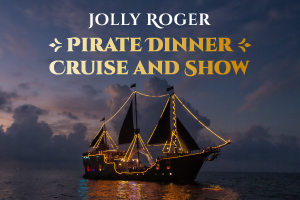 Cancun Jolly Roger Pirate Ship Night Show Including Dinner 2024